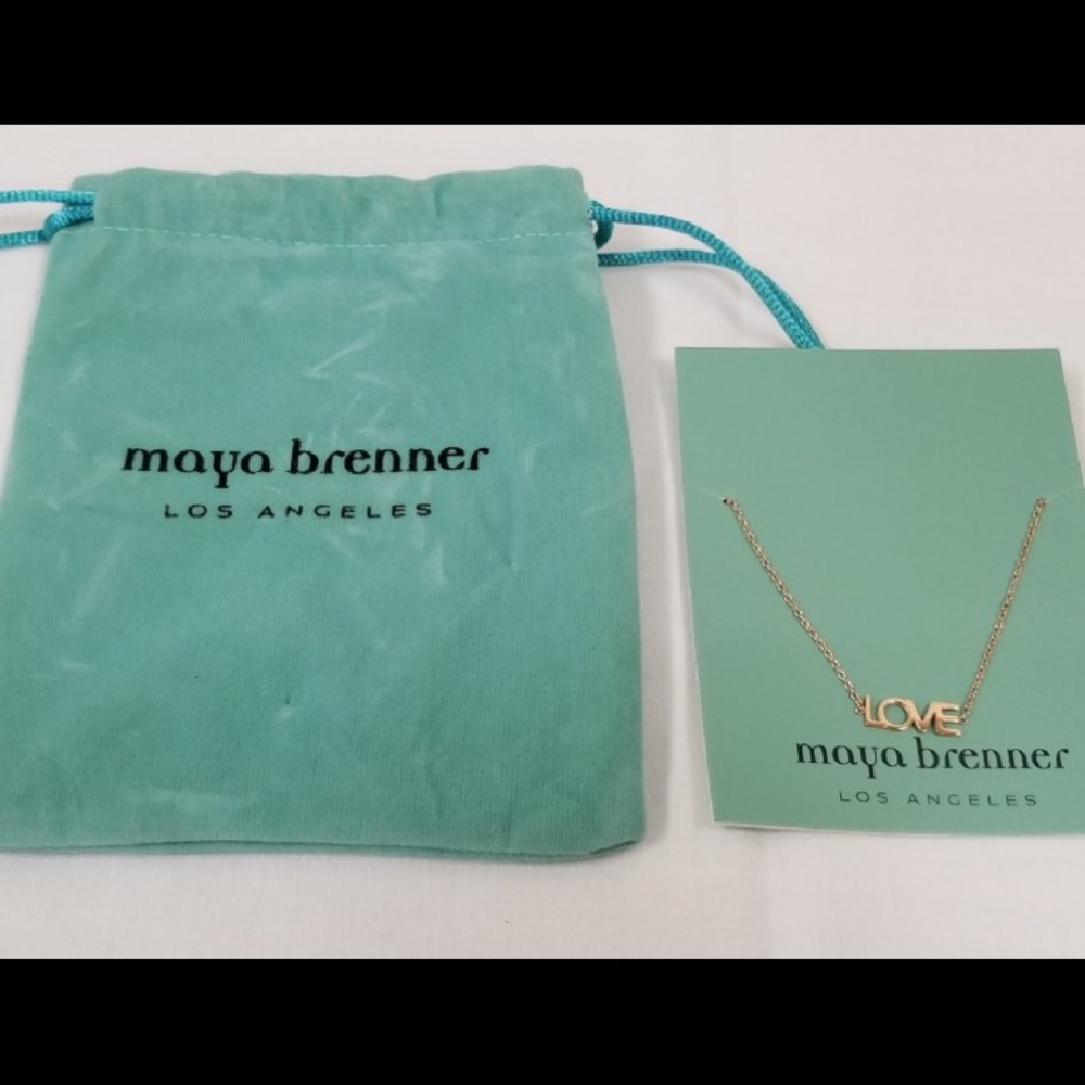 Maya Brenner FFF Collaboration “Love” bracelet